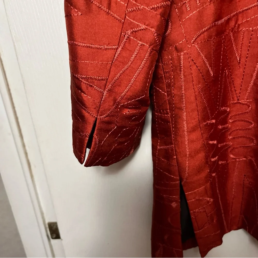 Chico's Textured Red‎ Blazer